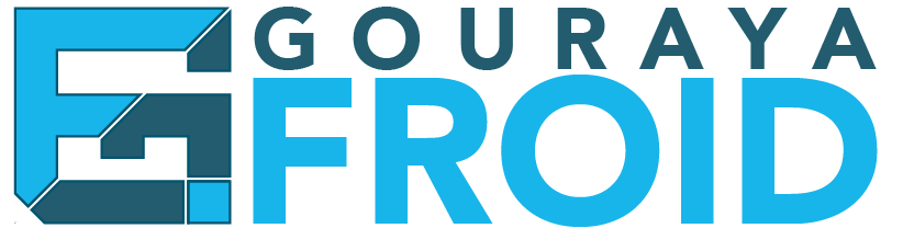 Website logo, gouraya froid